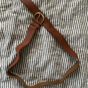Genuine leather belt